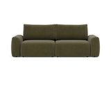 Norum sovesofa med Chunky armlæn i 316 Cordufine Pine Green, set forfra