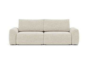 Norum sovesofa med Chunky armlæn i 357 Taura Off White, set forfra