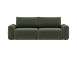Norum sovesofa med Chunky armlæn i 413 Esina Olive Green, set forfra