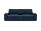 Norum sovesofa med Chunky armlæn i 414 Esina Indigo Blue, set forfra