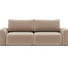 Norum sovesofa med Chunky armlæn i 417 Esina Mocha, set forfra