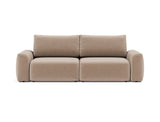 Norum sovesofa med Chunky armlæn i 417 Esina Mocha, set forfra