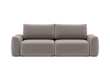 Norum sovesofa med Chunky armlæn i 418 Esina Truffle, set forfra