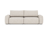 Norum sovesofa med Chunky armlæn i 470 Yuveno Natural, set forfra
