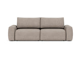 Norum sovesofa med Chunky armlæn i 472 Yuveno Warm Grey, set forfra