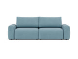 Norum sovesofa med Chunky armlæn i 525 Mixed Dance Light Blue, set forfra