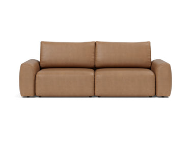 Norum sovesofa med Chunky armlæn i 551 Faunal Brown, set forfra