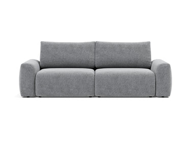 Norum sovesofa med Chunky armlæn i 565 Twist Granite, set forfra