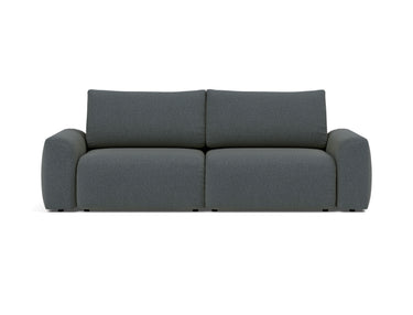 Norum sovesofa med Chunky armlæn i 894 Mozart Grey Bronze, set forfra