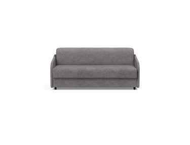 Eivor 140 sovesofa med Spring madras i 282 Avella Warm Grey, set forfra