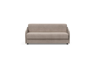 Eivor 140 sovesofa med Spring madras i 318 Cordufine Beige, set forfra