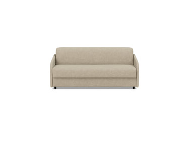 Eivor 140 sovesofa med Spring madras i 356 Taura Sand, set forfra