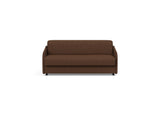Eivor 140 sovesofa med Spring madras i 359 Taura Cappuccino, set forfra