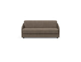 Eivor 140 sovesofa med Spring madras i 411 Esina Cedar Brown, set forfra