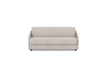 Eivor 140 sovesofa med Spring madras i 471 Yuveno Sand, set forfra