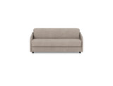 Eivor 140 sovesofa med Spring madras i 472 Yuveno Warm Grey, set forfra