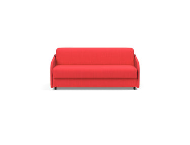 Eivor 140 sovesofa med Spring madras i 511 Elegance Red, set forfra