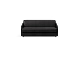 Eivor 140 sovesofa med Spring madras i 550 Faunal Black, set forfra