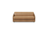Eivor 140 sovesofa med Spring madras i 551 Faunal Brown, set forfra
