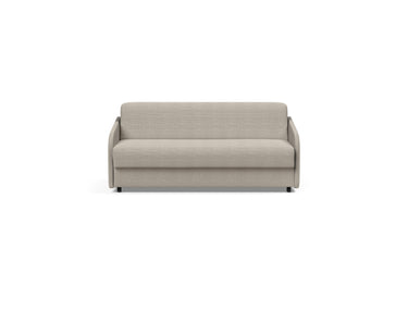 Eivor 140 sovesofa med Spring madras i 579 Kenya Gravel, set forfra