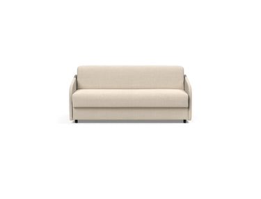 Eivor 140 sovesofa med Spring madras i 586 Phobos Latte, set forfra