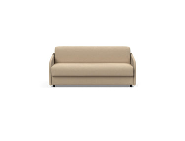 Eivor 140 sovesofa med Spring madras i 587 Phobos Mocha, set forfra