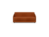 Eivor 140 sovesofa med Spring madras i 595 Corduroy Burnt Orange, set forfra