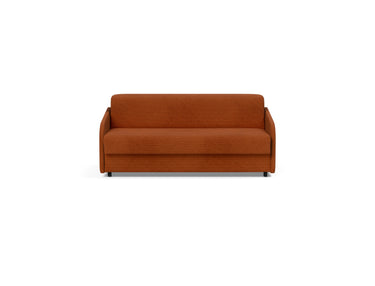 Eivor 140 sovesofa med Spring madras i 595 Corduroy Burnt Orange, set forfra