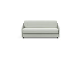 Eivor 140 sovesofa med Spring madras i 888 Mozart Slate Brown, set forfra