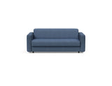 Killian 140 sovesofa (Dual Madras) i 302 Weda Blue, set forfra