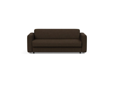Killian 140 sovesofa (Dual Madras) i 358 Taura Chocco, set forfra