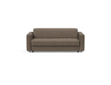 Killian 140 sovesofa (Dual Madras) i 411 Esina Cedar Brown, set forfra