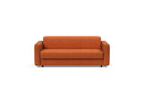 Killian 140 sovesofa (Dual Madras) i 412 Esina Rust Orange, set forfra