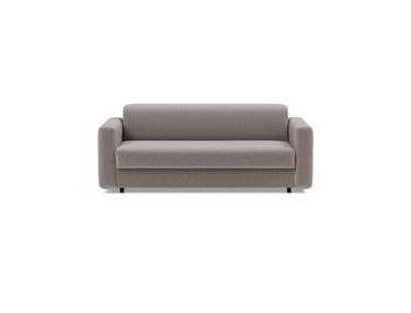 Killian 140 sovesofa (Dual Madras) i 418 Esina Truffle, set forfra
