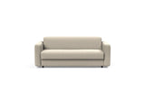 Killian 140 sovesofa (Dual Madras) i 539 Bouclé Beige, set forfra