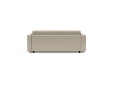 Killian 140 sovesofa (Dual Madras) i 539 Bouclé Beige, set bagfra