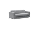 Killian 140 sovesofa (Dual Madras) i 565 Twist Granite, set skråt forfra
