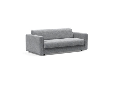 Killian 140 sovesofa (Spring Madras) i 565 Twist Granite, set skråt forfra