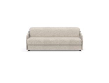 Eivor 160 sovesofa med Dual madras i 280 Avella Sand, set forfra