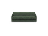 Eivor 160 sovesofa med Dual madras i 281 Avella Pine Green, set forfra