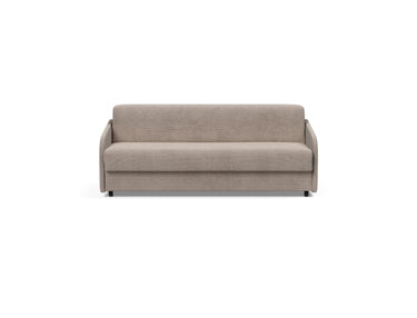 Eivor 160 sovesofa med Dual madras i 318 Cordufine Beige, set forfra