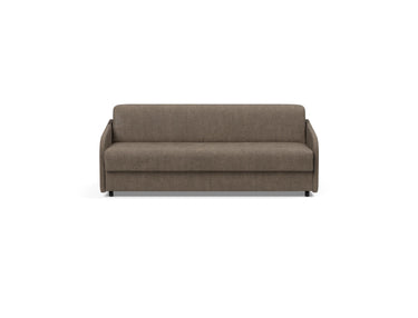 Eivor 160 sovesofa med Dual madras i 411 Esina Cedar Brown, set forfra