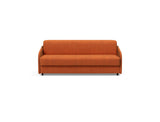 Eivor 160 sovesofa med Dual madras i 412 Esina Rust Orange, set forfra