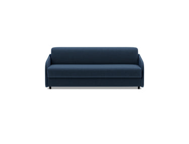 Eivor 160 sovesofa med Dual madras i 414 Esina Indigo Blue, set forfra