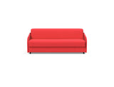 Eivor 160 sovesofa med Dual madras i 511 Elegance Red, set forfra