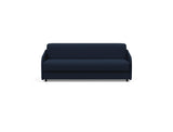 Eivor 160 sovesofa med Dual madras i 528 Mixed Dance Blue, set forfra
