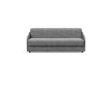 Eivor 160 sovesofa med Dual madras i 563 Twist Charcoal, set forfra