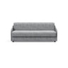 Eivor 160 sovesofa med Dual madras i 565 Twist Granite, set forfra