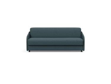 Eivor 160 sovesofa med Dual madras i 851 Mahoga Dark Blue, set forfra