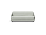 Eivor 160 sovesofa med Dual madras i 888 Mozart Slate Brown, set forfra